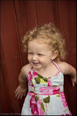child portrait in Brooksvale Park, Hamden, Connecticut